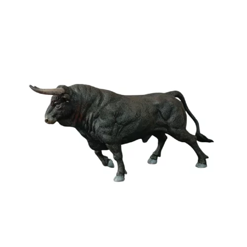 toro deqube negro zaino trotando