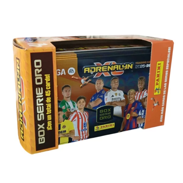 Lata Tin Box Serie Oro Adrenalyn XL 2025-26