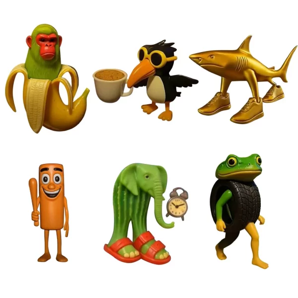 sobres figuras italian brainrot virales tiktok