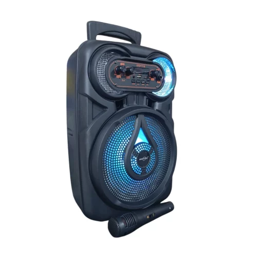 altavoz greatnice gts1718 micro y luz led